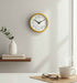 Classic Round Wall Clock – Quartz Movement