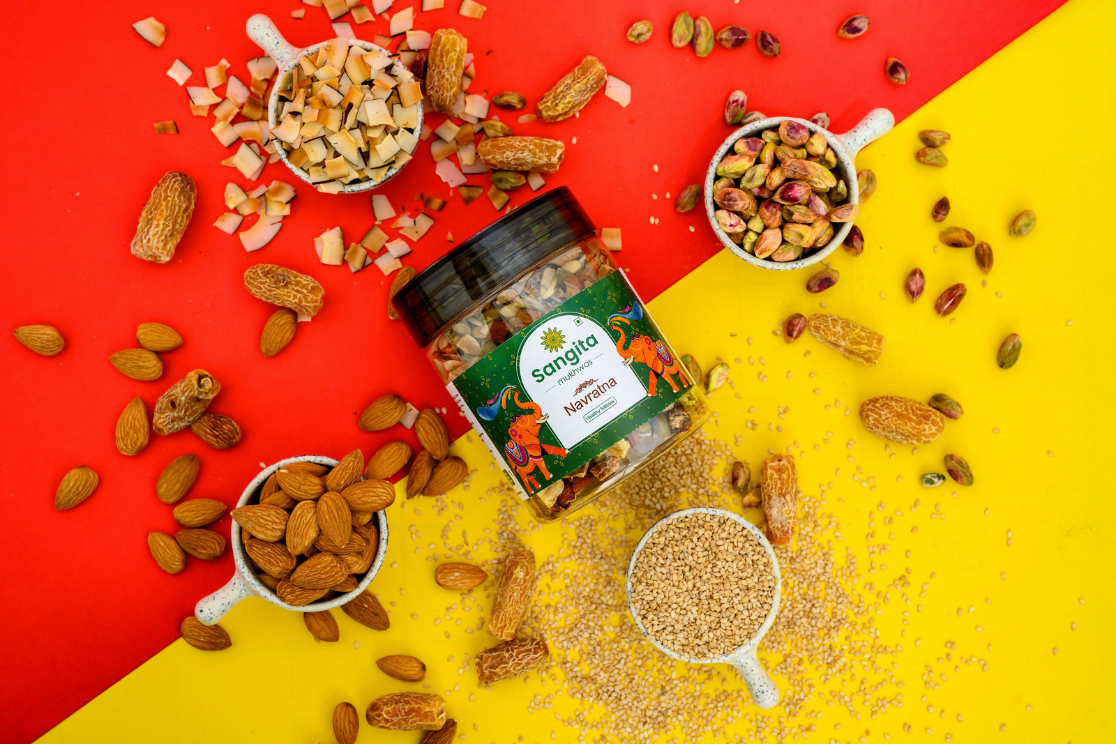 Navratna - Nine Treasure Nut & Seed Mix - Sitarahub Sitarahub,