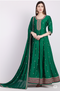 Storm Green  Anarkali Churidar Suit