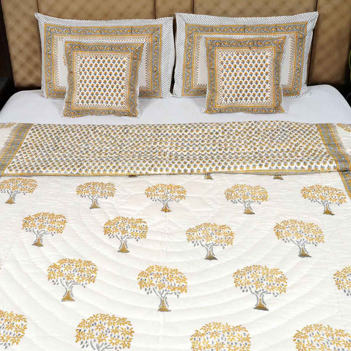 Organic Handmade Jaipur Quilt