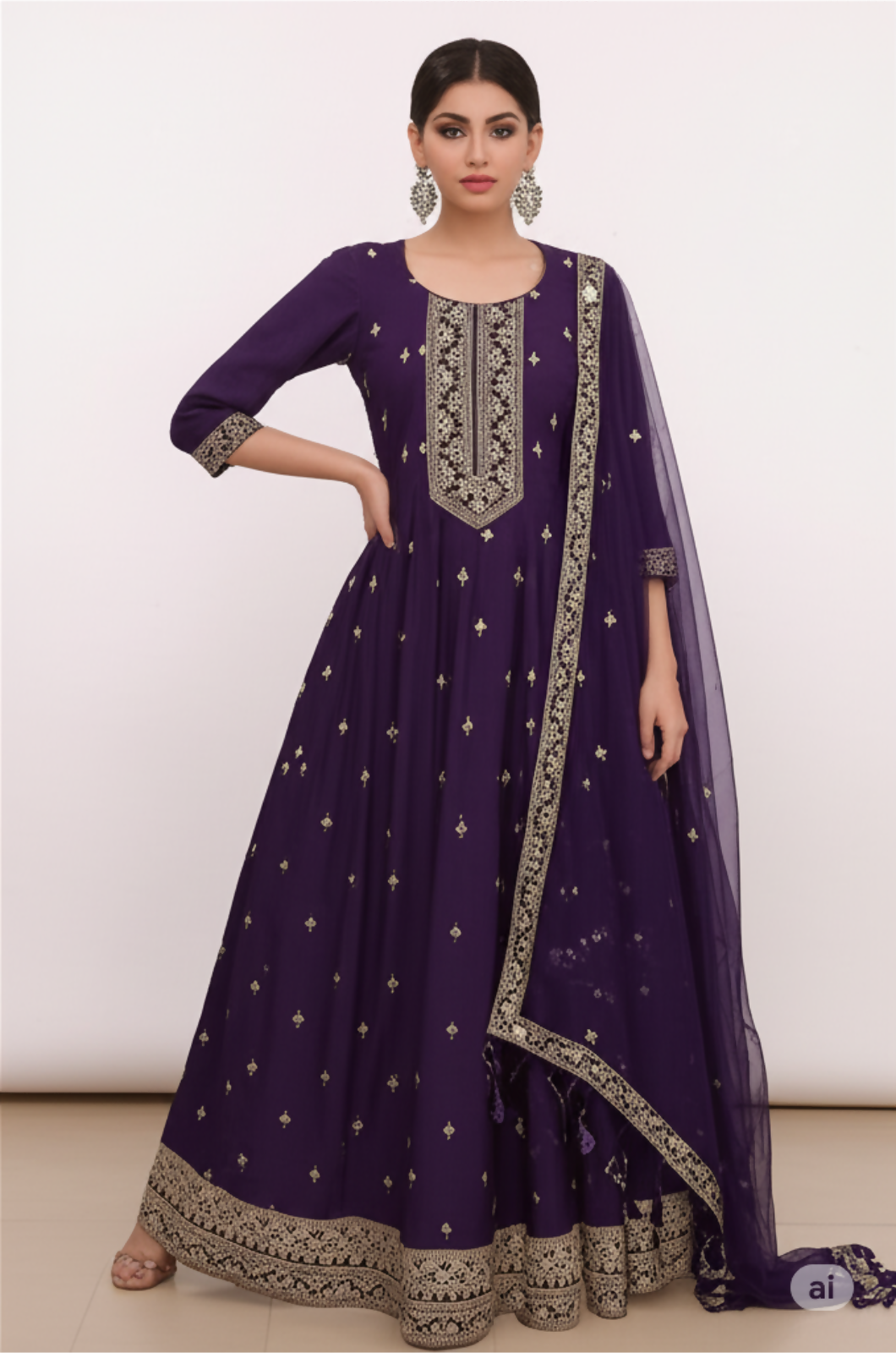 Tolopea Anarkali Churidar Suit