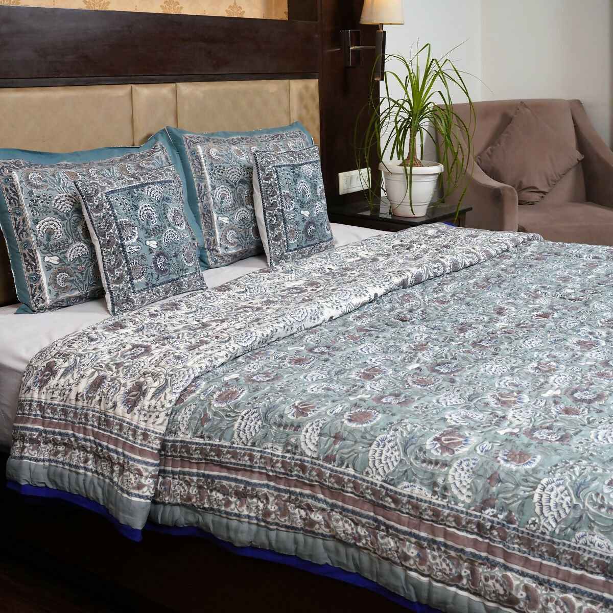 Copy of Copy of Organic Handmade Jaipur Quilt