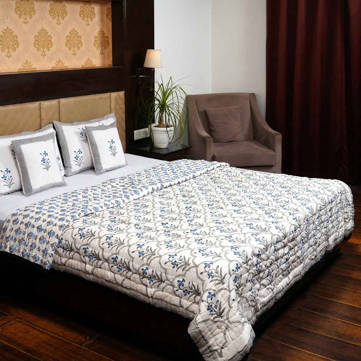 Organic Handmade Jaipur Quilt