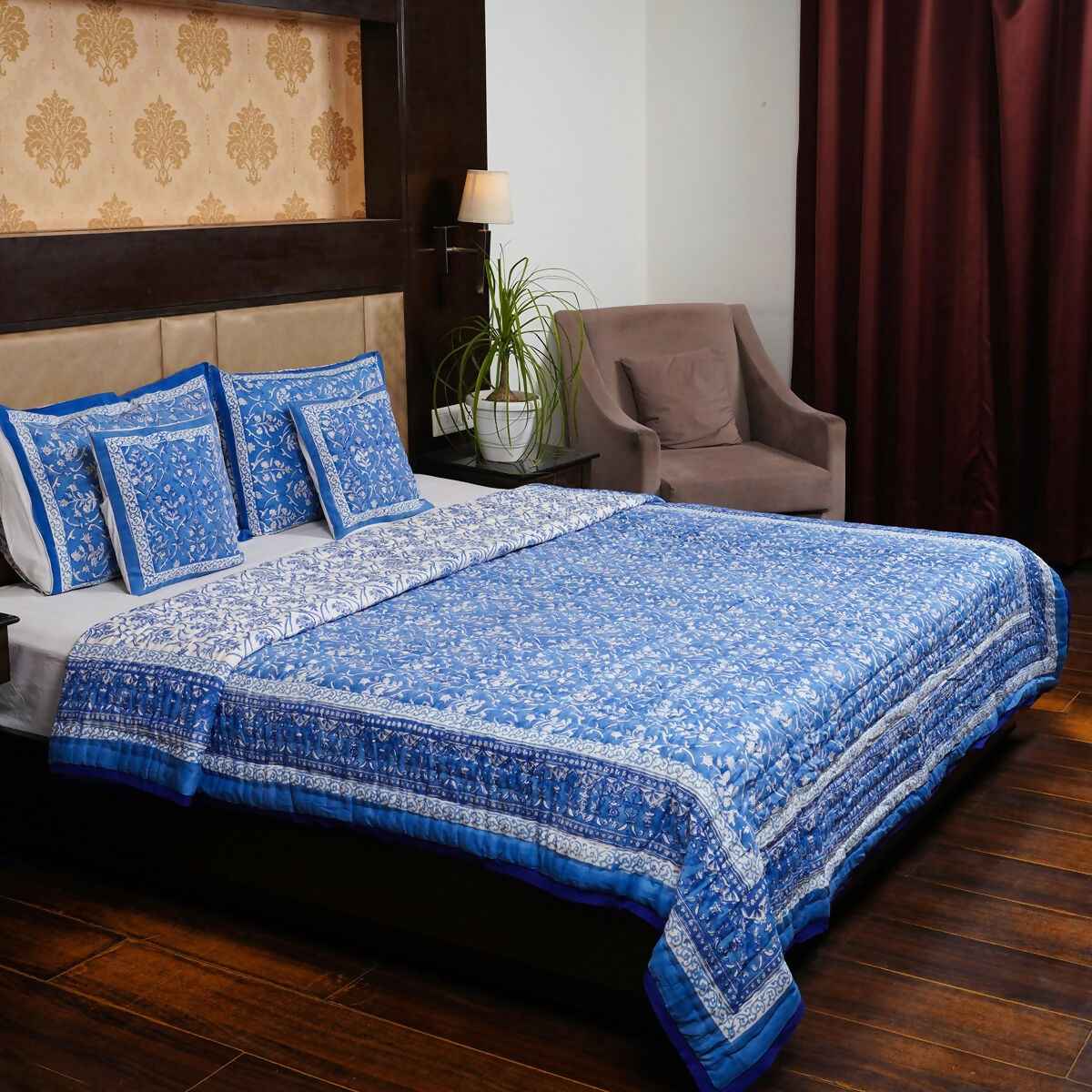 Organic Handmade Jaipur Quilt