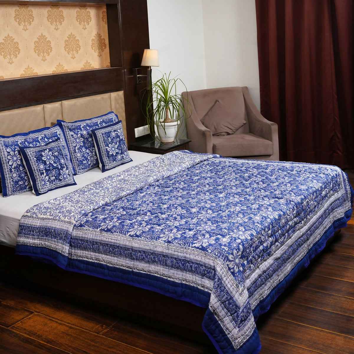 Organic Handmade Jaipur Quilt