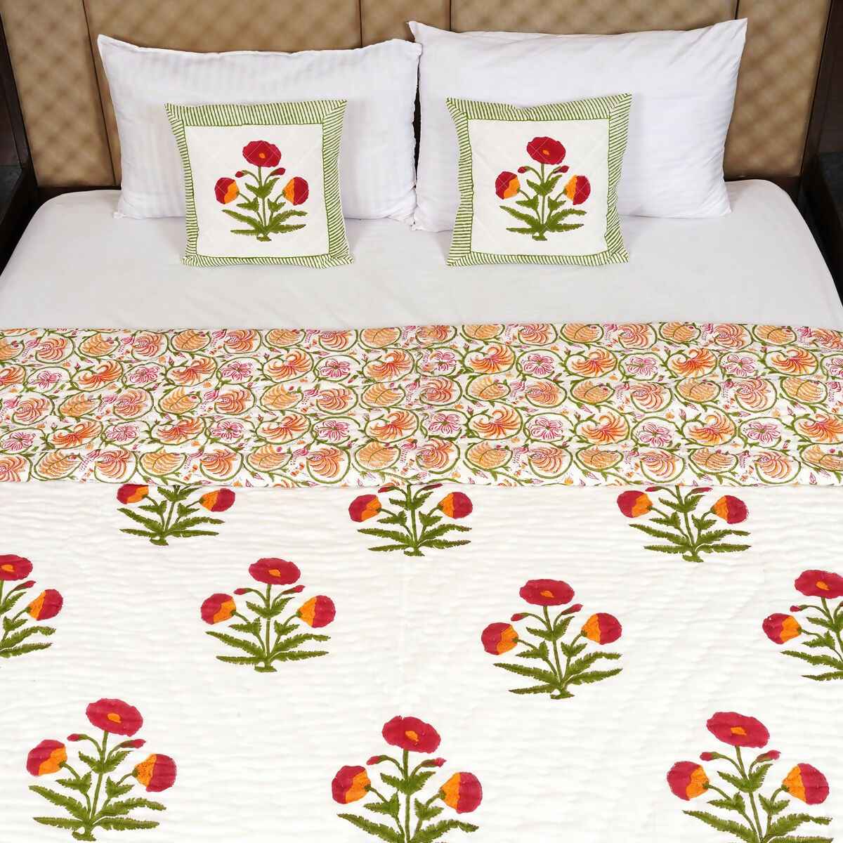 Organic Handmade Jaipur Quilt