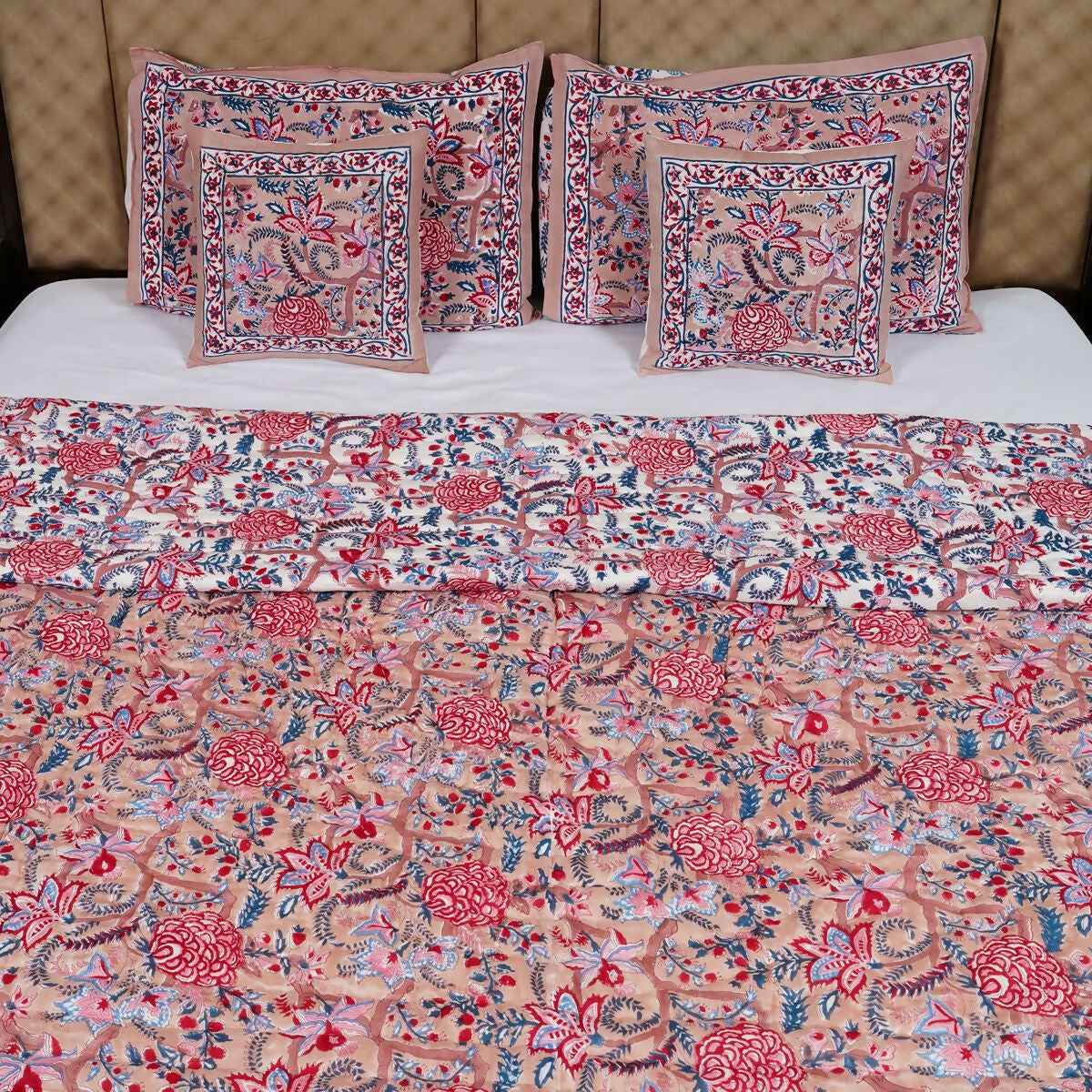 Organic Handmade Jaipur Quilt
