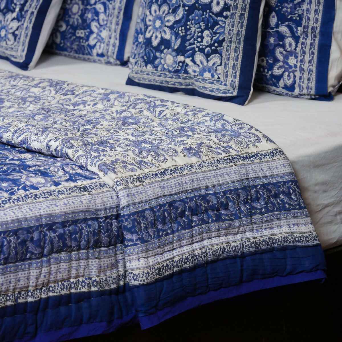 Organic Handmade Jaipur Quilt