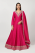 Rouge Anarkali Churidar Suit 2