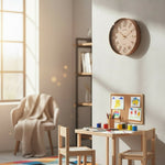 Modern Metallic Number Wall Clock - Sitarahub Sitarahub,