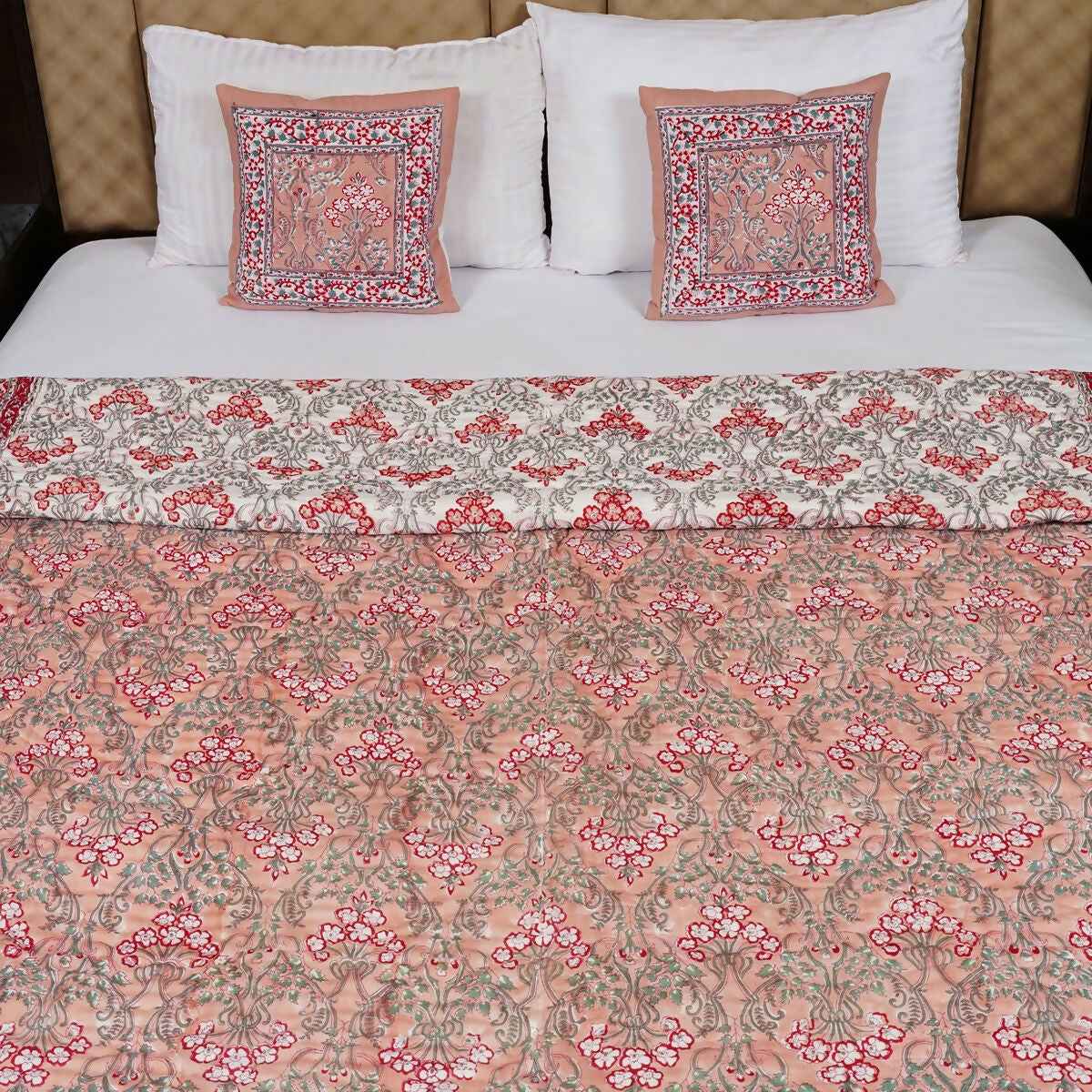 Organic Handmade Jaipur Quilt