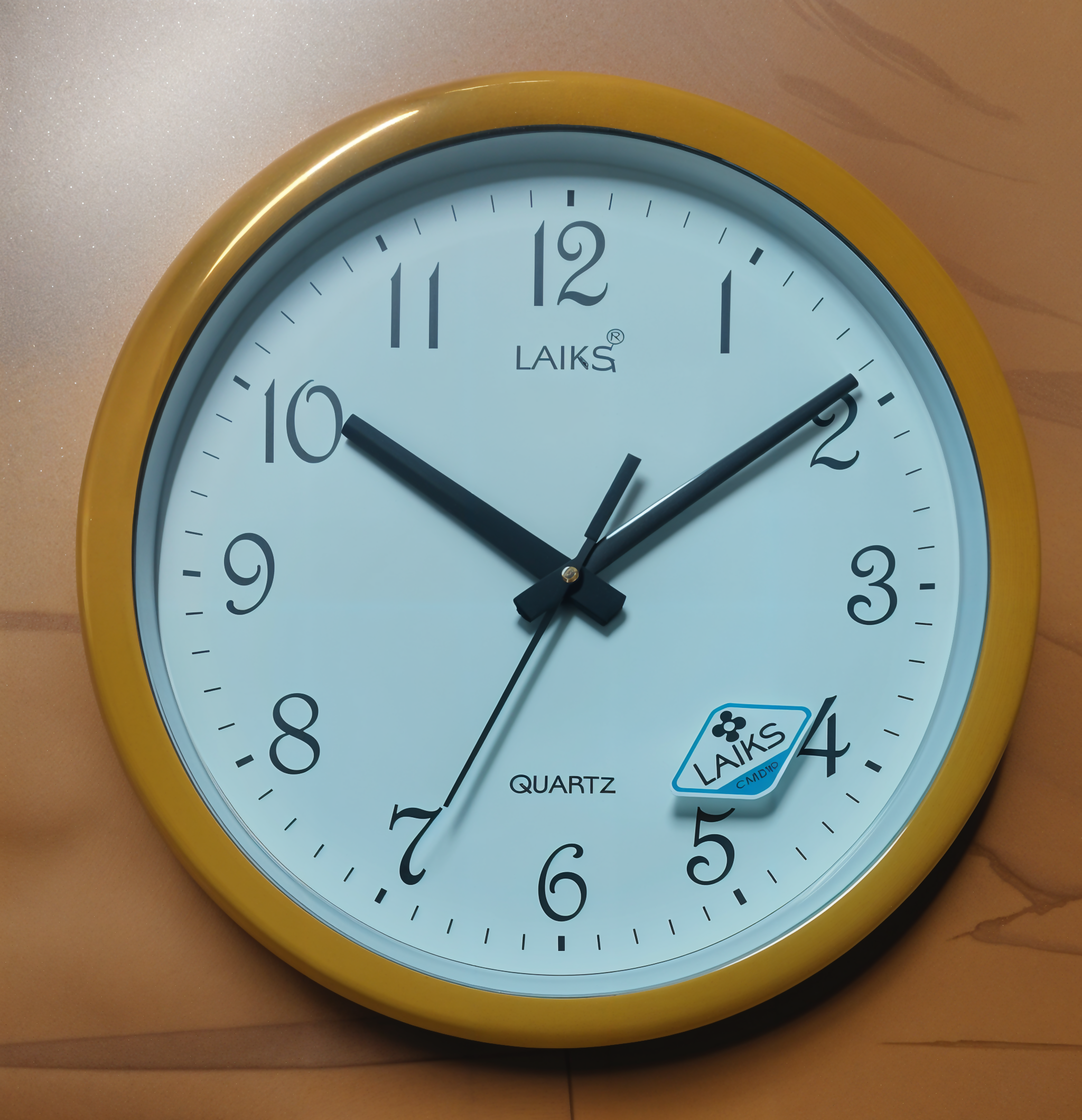 Classic Round Wall Clock – Quartz Movement