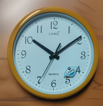 Classic Round Wall Clock – Quartz Movement