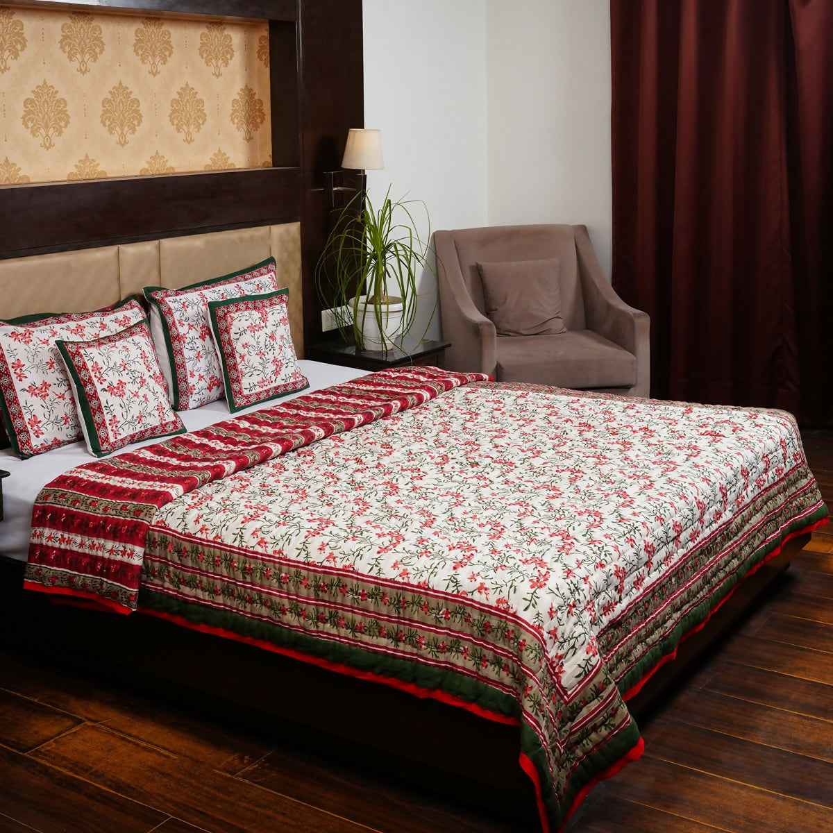 Organic Handmade Jaipur Quilt