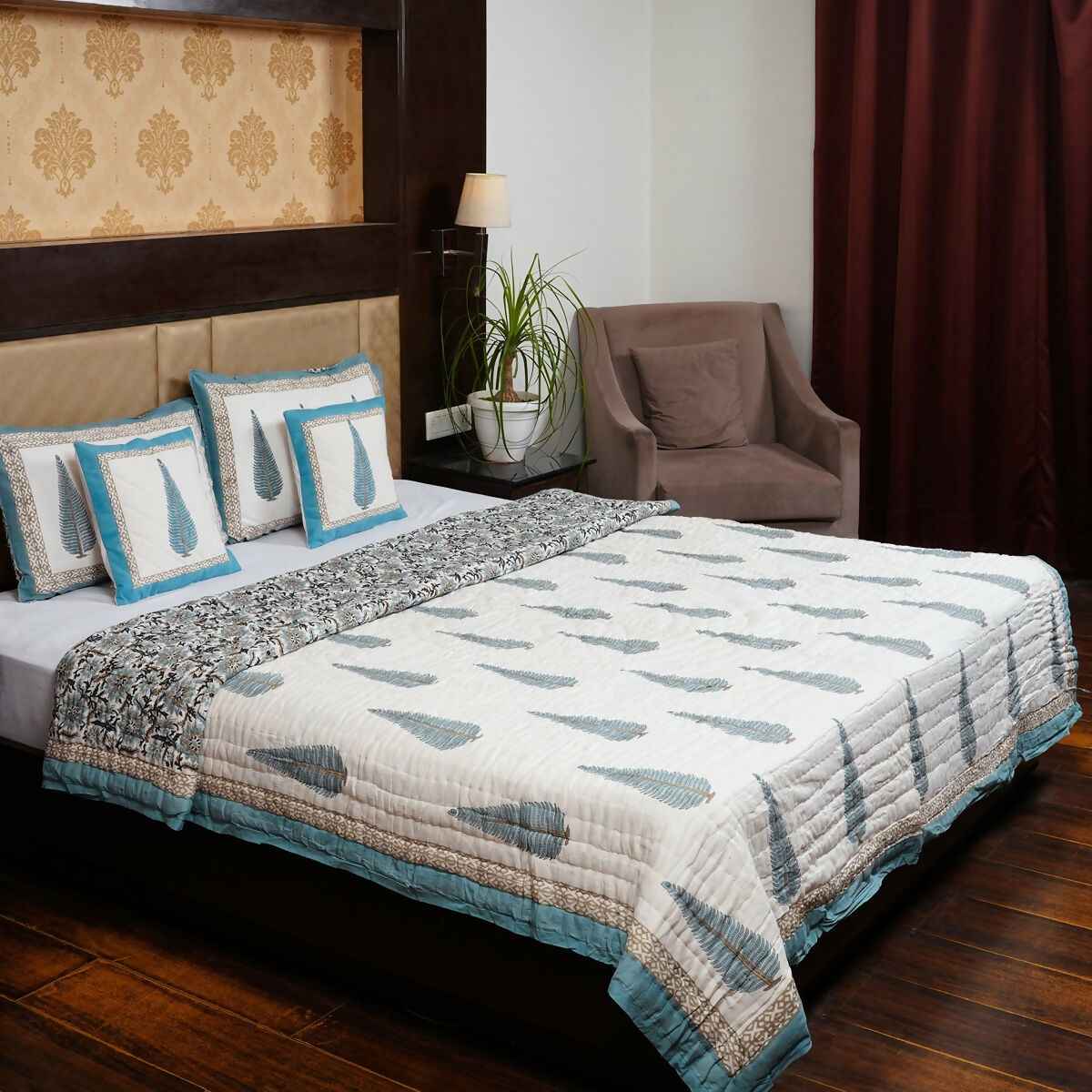 Organic Handmade Jaipur Quilt