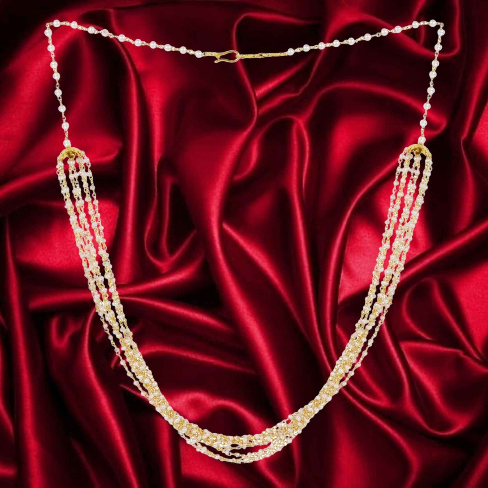 Multi-Layered Gold Chain Necklace