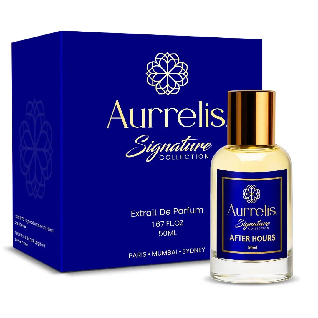 Aurrelis Signature Flame & Amber for Women| Long Lasting Luxury Fragrance | Warm Amber & Woody Notes | Extrait De Parfum – 50 ml - Sitarahub