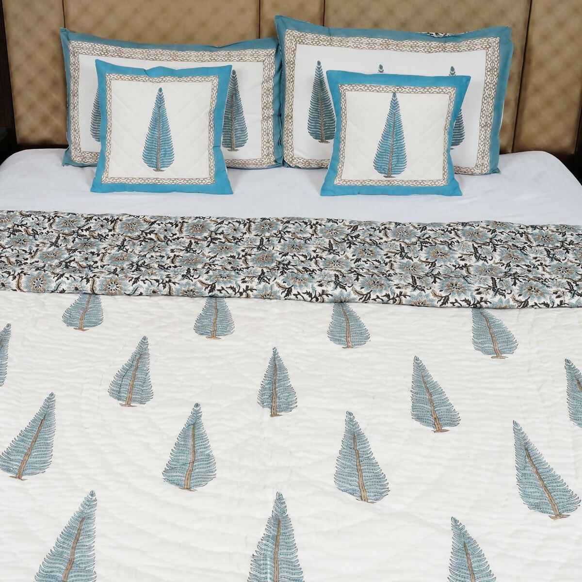 Organic Handmade Jaipur Quilt